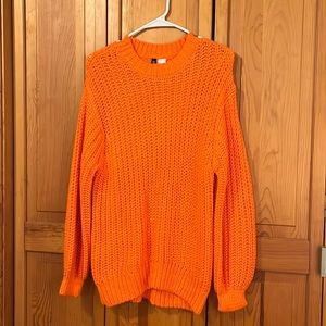 H&M oversized crew neck sweater